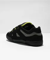 eS One Nine 7 Black & Lime Green Skate Shoes 