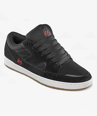 eS Sophisto Black & White Skate Shoes