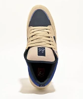 eS Sophisto Tan & Navy Skate Shoes