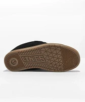 etnies Kingpin Black, Dark Grey & Gum Skate Shoes