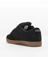 etnies Kingpin Black, Dark Grey & Gum Skate Shoes