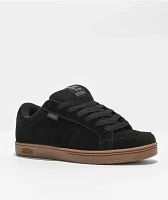 etnies Kingpin Black, Dark Grey & Gum Skate Shoes