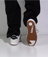 etnies Locut  White & Black Skate Shoes