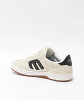 etnies Locut  White & Black Skate Shoes