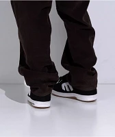 etnies Locut Black & White Skate Shoes