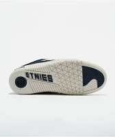 etnies Locut Indigo & White Skate Shoes