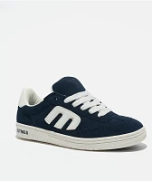 etnies Locut Indigo & White Skate Shoes