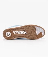 etnies Scam Blue & White Skate Shoes