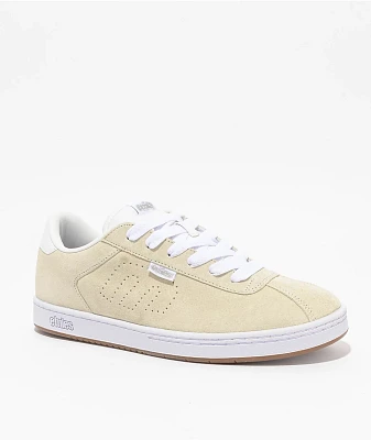 etnies Scam White Skate Shoes