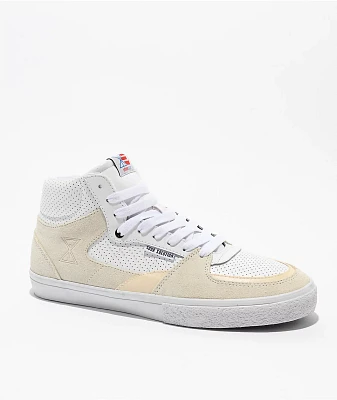 etnies x Sour Solution Screw Mid White Skate Shoes