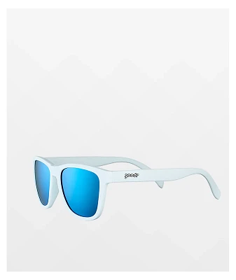 goodr Iced By Yetis White & Blue Sunglasses