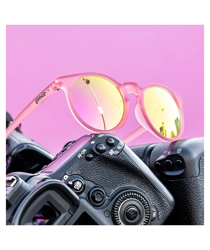 goodr Influencers Pay Double Pink Sunglasses