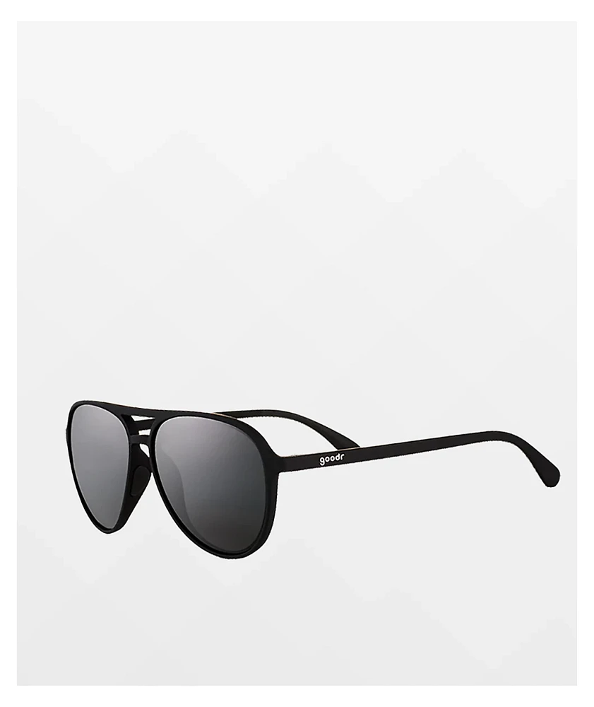 goodr Operation Blackout Black Sunglasses