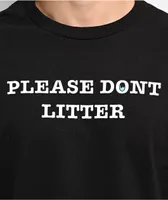 iDabble VM Don’t Litter Black T-Shirt