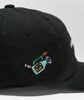 iDabble VM Please Don't Litter Black Strapback Hat