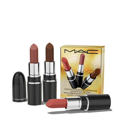 Everyday Luxury Mini Lustreglass Lipstick Trio ($66 Value)