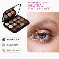 Connect In Colour Eye Shadow Palette: Unfiltered Nudes