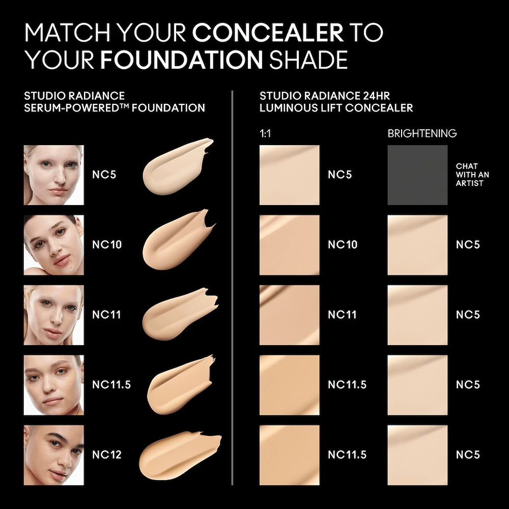 STUDIO RADIANCE 24HR LUMINOUS LIFT CONCEALER