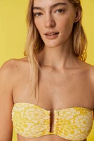 Top bandeau jacquard