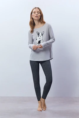 Legging corazones