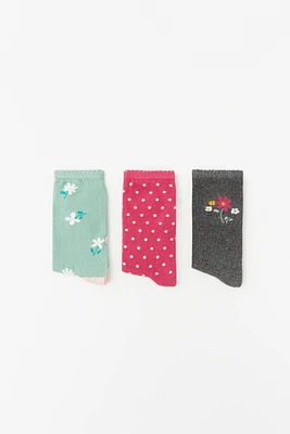 Pack calcetines flores