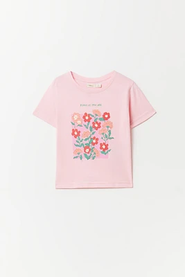 Camiseta flores