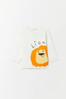Camiseta dibujo león