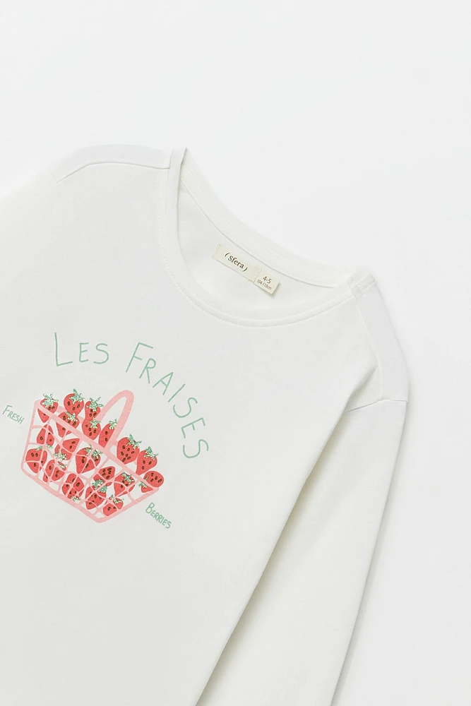 Camiseta fresas