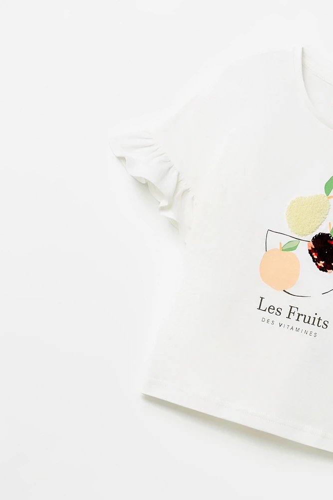 Camiseta frutas