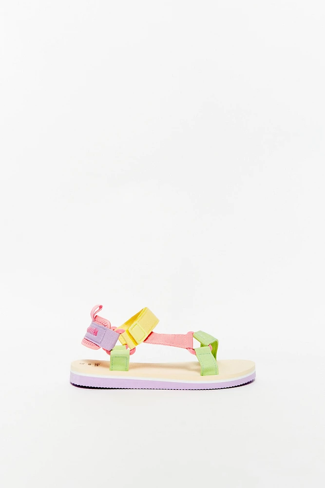 Sandalia tiras velcro