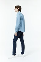 Denim color slim