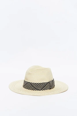 Sombrero banda bicolor