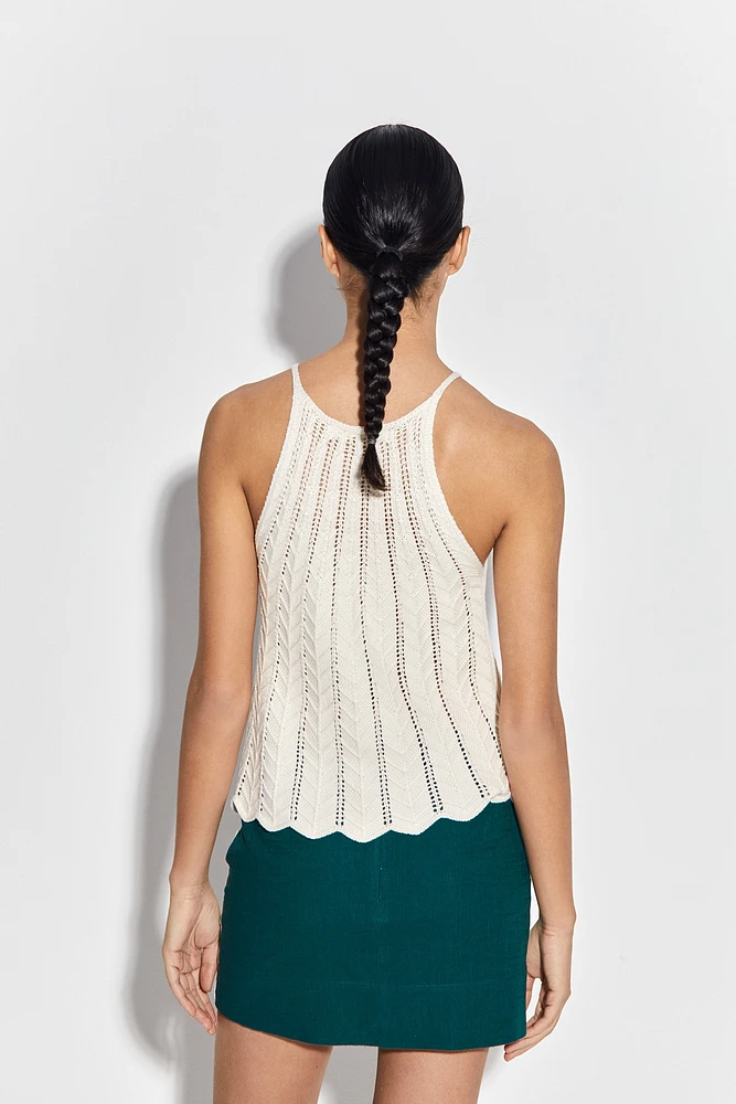 Top cuello halter