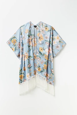 Kimono flores suaves