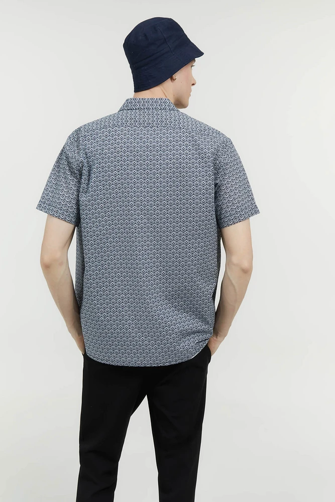 Camisa estampada geométricos