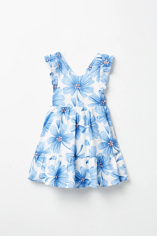 Vestido flor tropical