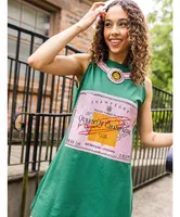 Queen of Sparkles - Champagne Tank Tee Dress