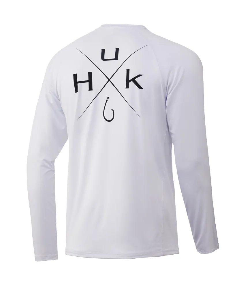 HUK HUK'D up Americana Pursuit Fishing Shirt