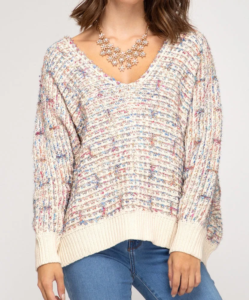 Happy Days V-neck Sweater