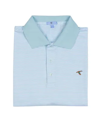 GenTeal - Classic Stripe Performance Polo P2