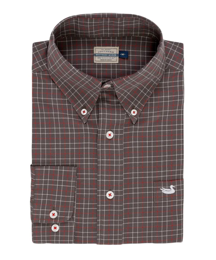 Southern Marsh - Sabine Washed Check Dress Shirt