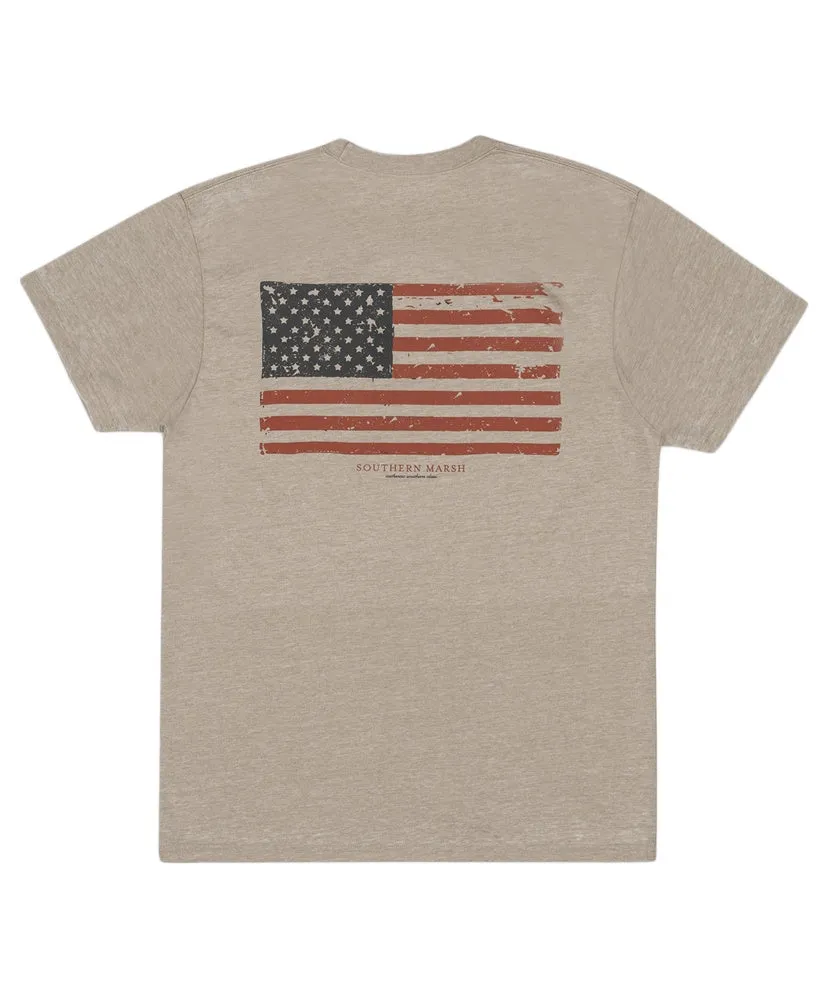 Southern Marsh - Seawash Tee Vintage Flag