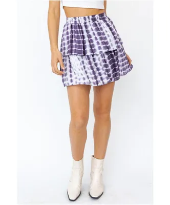 Care To Unwind Tiered Skirt