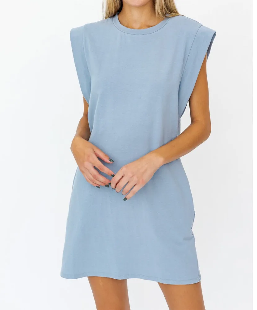 Take It Easy Muscle Tee Dress