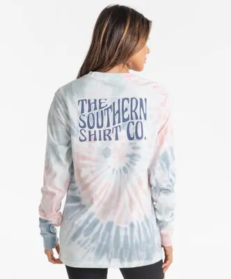 Southern Shirt Co - On The Dot Tie Dye Tee Longsleeve