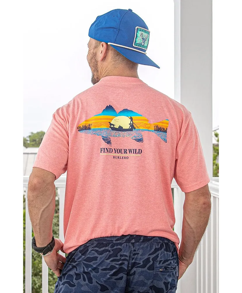 Burlebo - Sunset Fish Tee