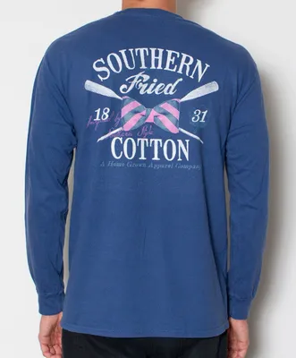 Southern Fried Cotton - Regatta Long Sleeve Tee