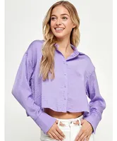 Lavish Lavender Crop Top