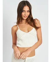 Getting Away Crochet Crop Top