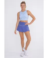 Picking Daisies Ribbed Crop Top